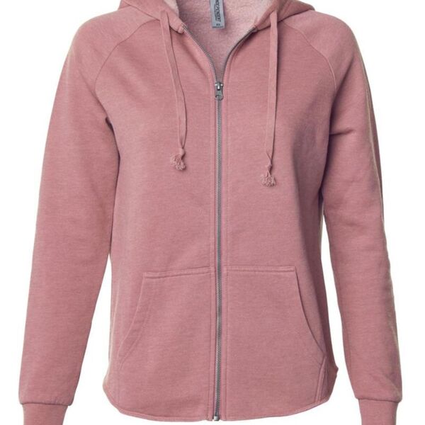 Women's California Wave Wash Full-Zip Hooded Sweatshirt Thumbnail