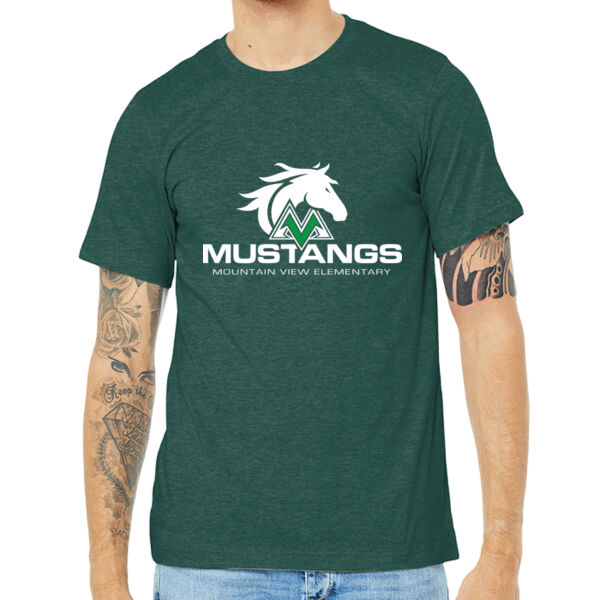 Unisex Heather CVC Short Sleeve Tee Thumbnail